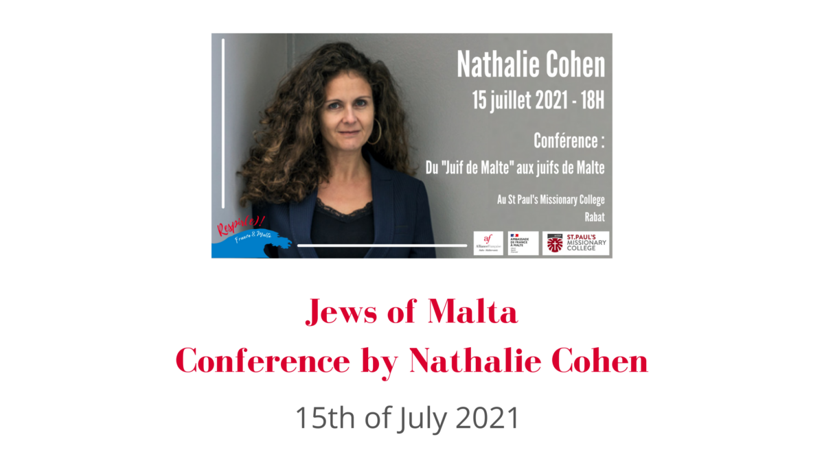 Jews of Malta Conference by Nathalie Cohen