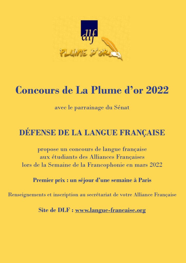 concours plume d'or 2022