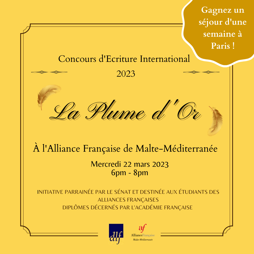 Concours plume d'or 2023
